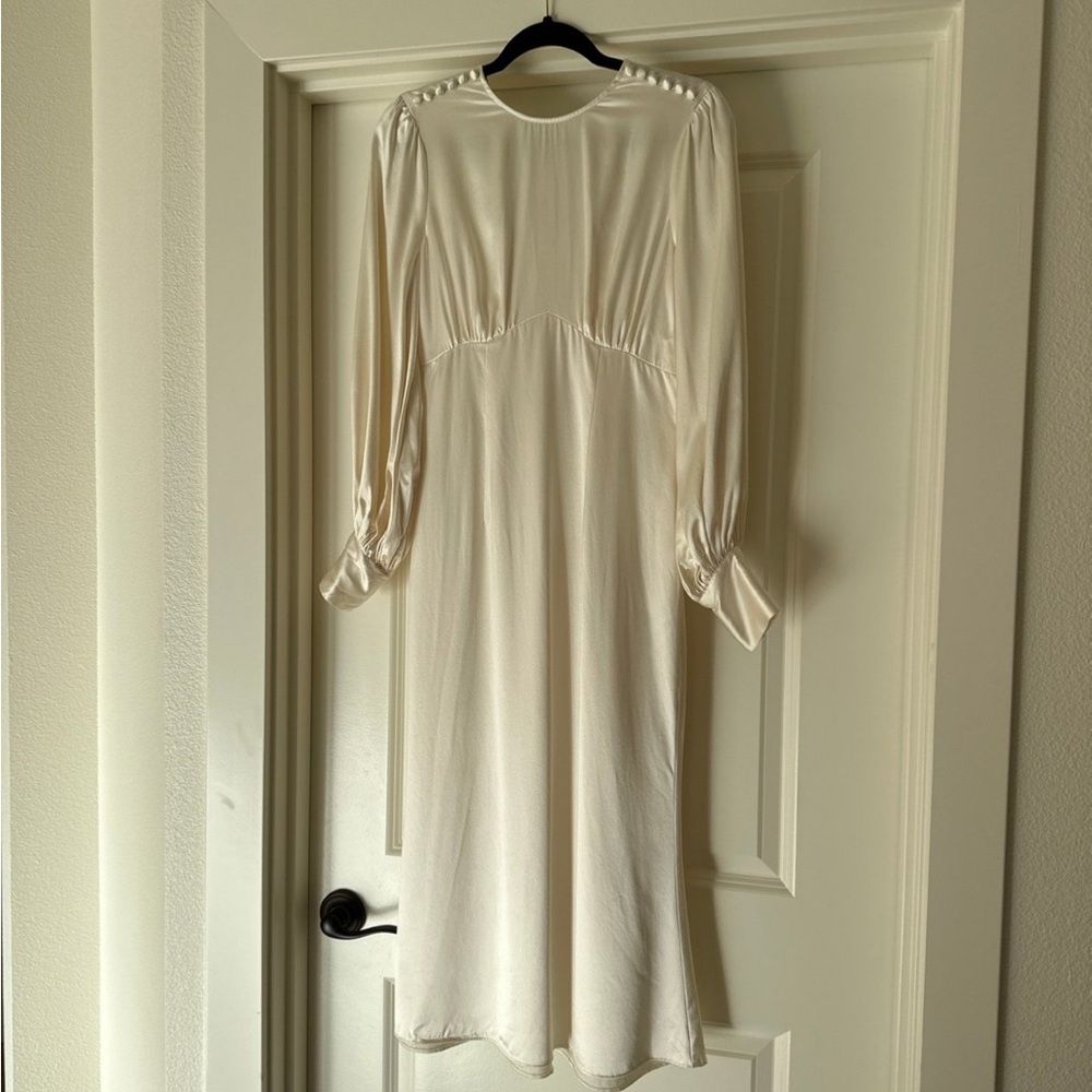 100% Silk Reformation Briarwood Dress - Size 2